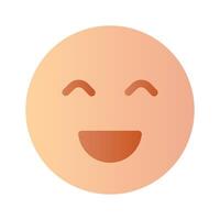 a editável ícone do rindo emoji, fácil para usar e baixar vetor