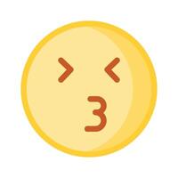 se beijando emoji projeto, pronto para usar ícone vetor