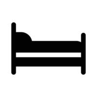 Verifica isto belas Projeto ícone do cama dentro editável estilo, pronto para usar ícone vetor