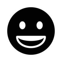 a editável ícone do rindo emoji, fácil para usar e baixar vetor