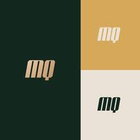 mq logotipo Projeto imagem vetor