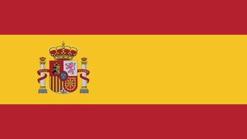 Espanha bandeira livre ilustração vetor