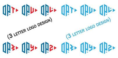 criativo 3 carta logotipo projeto,dnt,dnu,dnv,dnx,dny,dnz, vetor