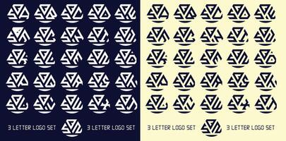 criativo 3 carta logotipo design,sqa,sqb,sqc,sqd,sqe,sqf,sqg,sqh,sqi,sqj,sqk,sql,sqm,sqn,sqo,sqp,sqq,sqr,sqs,stq,sqv,sqv,sqw,sqx, sqy, sqz, vetor
