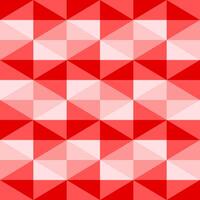 abstrato vermelho geométrico fundo, vermelho desatado padrão, prisma, cristal tema para decoração vetor