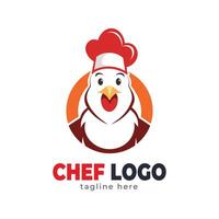 chefe de cozinha chapéu logotipo e ícone vectorr Projeto modelo vetor