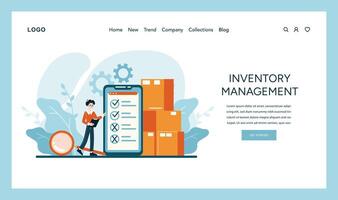 organizado estoque ao controle e eficiente recurso rastreamento para simplificado operações vetor