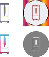 design de ícone de geladeira vetor