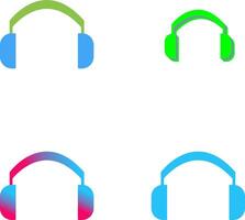 design de ícone de fones de ouvido vetor