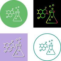 design de ícone de química vetor