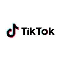 tiktok tik tok musicalmente ícone de logotipo ícones de mídia social definir logotipo ilustrador vetorial vetor