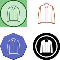 design de ícone de jaqueta vetor