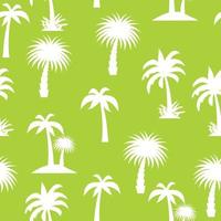 ilustração em vetor palmeira padrão sem emenda