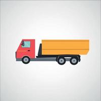 ilustração vetorial de caminhão ftat vetor