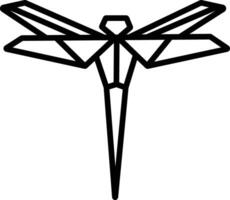 Dragão mosca esboço ilustração vetor