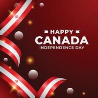 Canadá independência dia Projeto ilustração coleção vetor