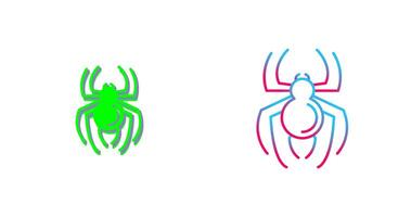 desenho de ícone de aranha vetor