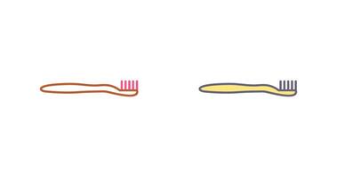 design de ícone de escova de dentes vetor