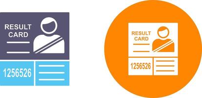 candidato resultados ícone Projeto vetor