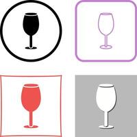 vinho vidro ícone Projeto vetor