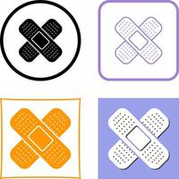 design de ícone de bandagens vetor