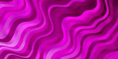 fundo vector rosa claro com linhas curvas.