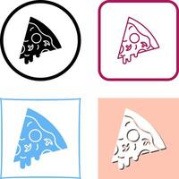 design de ícone de pizza vetor