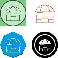 design de ícone de guarda-chuva vetor