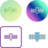 design de ícone de satélite vetor