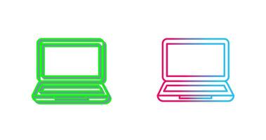 design de ícone do laptop vetor