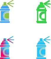 design de ícone de spray vetor