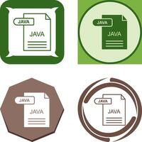 Java ícone Projeto vetor