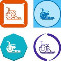 design de ícone de cadeira de rodas vetor