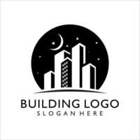 construção logotipo modelo ilustração Projeto vetor