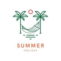 verão logotipo Projeto vetor Arquivo para logotipo desenhador inspiração e companhia marca