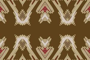 lenço de papel dupatta desatado escandinavo padronizar motivo bordado, ikat bordado Projeto para impressão australiano cortina padronizar geométrico travesseiro modelo kurti Mughal flores vetor