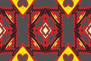 Kurta padronizar desatado escandinavo padronizar motivo bordado, ikat bordado Projeto para impressão sem fim arabesco pano dupatta xaile bandana impressão seda Kurta homens vetor