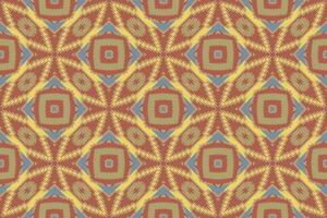 moda padronizar desatado bandana impressão seda motivo bordado, ikat bordado Projeto para impressão indígena arte aborígene arte padronizar floral kurti Mughal fronteira vetor