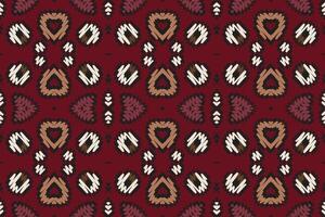 gravata corante padronizar desatado nativo americano, motivo bordado, ikat bordado Projeto para impressão padronizar vintage flor folk navajo patchwork padronizar vetor