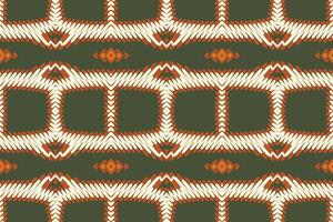 barroco padronizar desatado nativo americano, motivo bordado, ikat bordado Projeto para impressão textura tecido saree sari tapete. Kurta patola saree vetor