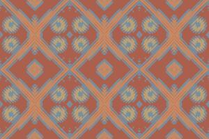 barroco padronizar desatado bandana impressão seda motivo bordado, ikat bordado Projeto para impressão australiano cortina padronizar geométrico travesseiro modelo kurti Mughal flores vetor