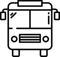 ônibus esboço ilustração vetor