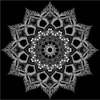 mehndi hena desenhando circular mandala padronizar para tatuagem, decoração Prêmio produtos poster ou pintura. decorativo enfeite dentro étnico oriental estilo. esboço rabisco mão desenhar ilustração. vetor