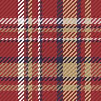 desatado padronizar do escocês tartan xadrez. Repetivel fundo com Verifica tecido textura. pano de fundo listrado têxtil imprimir. vetor