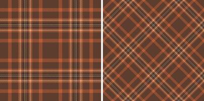 têxtil textura do desatado Verifica tartan com uma padronizar fundo xadrez tecido. vetor