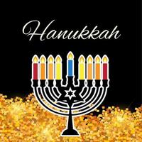 feliz hanukkah, fundo de feriado judaico. ilustração vetorial. Hanukkah é o nome do feriado judaico vetor