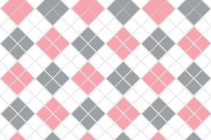 argyle padronizar colorida dentro cinza, marinha rosa, branco. desatado brilhante argyll fundo conjunto dentro pastel cores para presente papel, meias, suéter, saltador, de outros Primavera moda têxtil imprimir. vetor