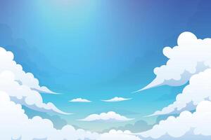 azul nuvem céu curva bolha conforto sentindo-me fundo paisagens ilustração Projeto vetor