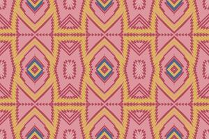 moda padronizar desatado nativo americano, motivo bordado, ikat bordado Projeto para impressão figura tribal tinta em pano patola sari vetor