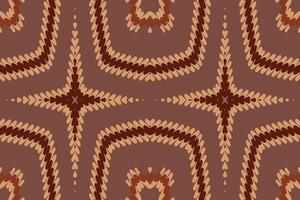 barroco padronizar desatado escandinavo padronizar motivo bordado, ikat bordado Projeto para impressão indígena arte aborígene arte padronizar floral kurti Mughal fronteira vetor